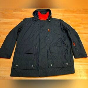 Paul & Shark Navy Jacket with Orange Trim